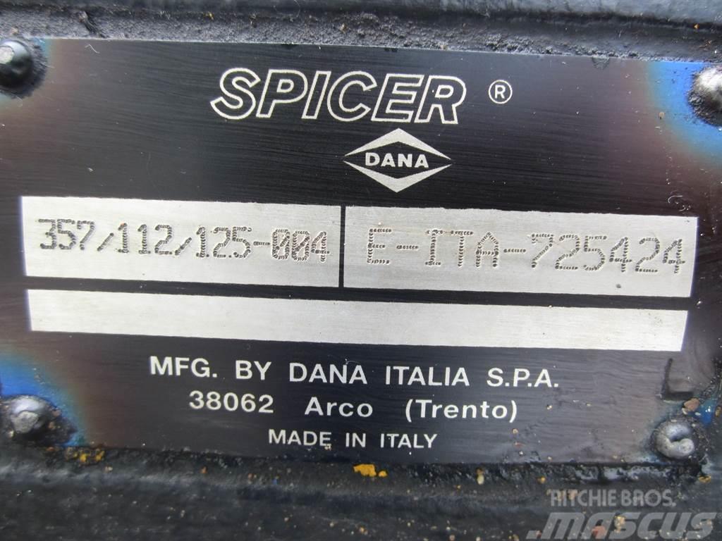Spicer Dana 357/112/125-004 - Axle/Achse/As Hjulaxlar