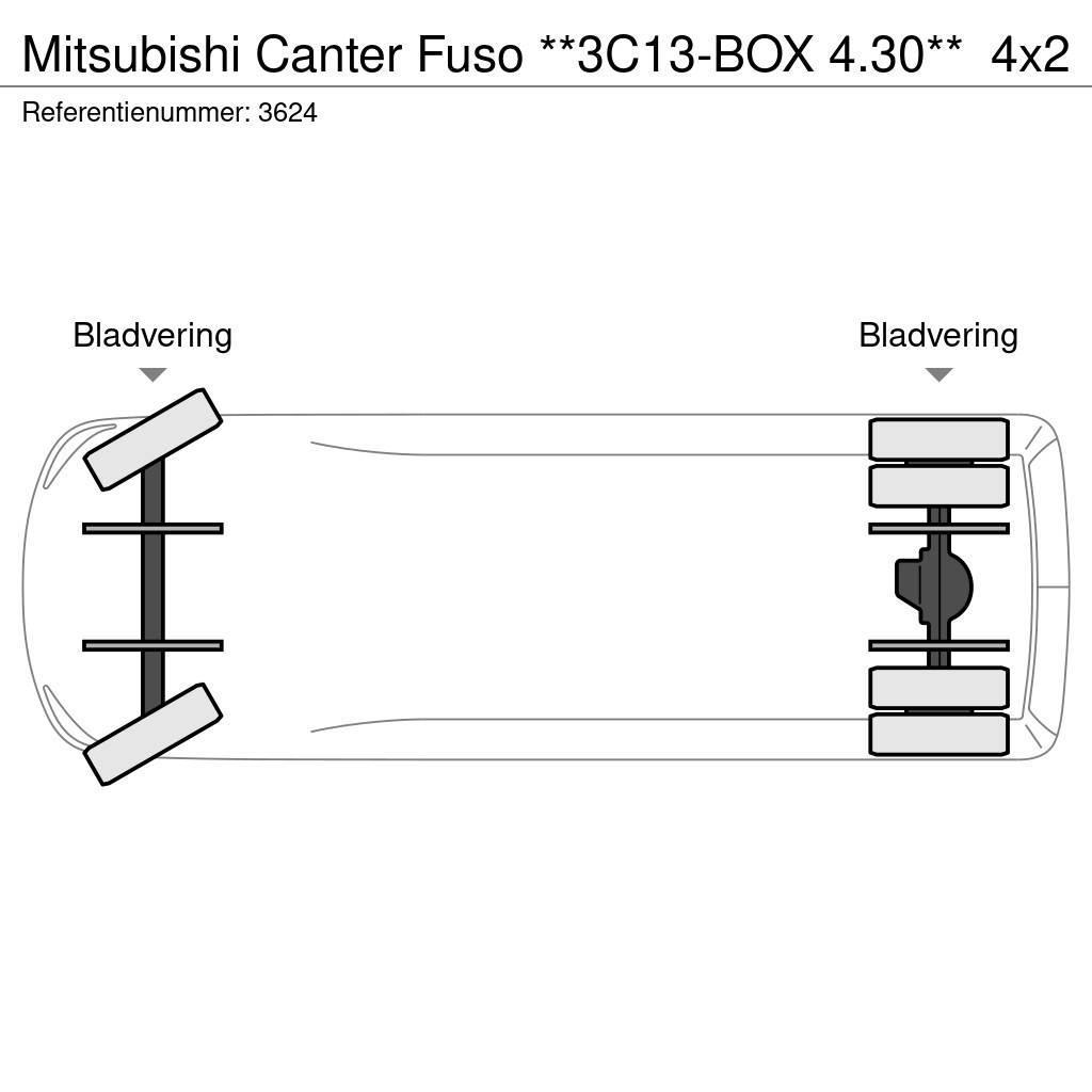Mitsubishi Canter Fuso **3C13-BOX 4.30** Övriga bilar