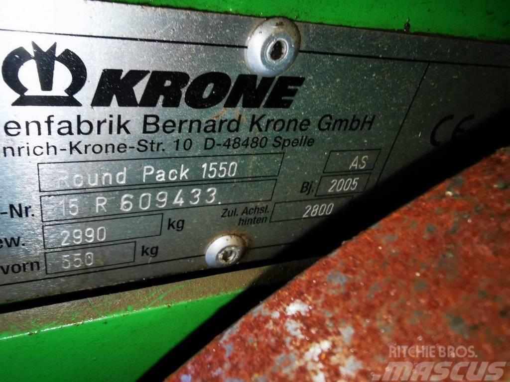 Krone Round Pack 1550 multi cut Rundbalspressar
