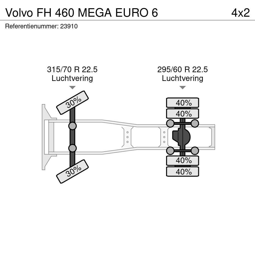 Volvo FH 460 MEGA EURO 6 Dragbilar