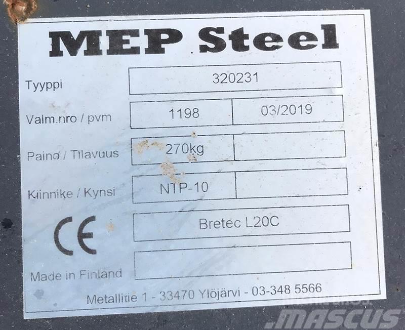  MEP Steel BRETEC L20C ISKUVASARAN KIINNIKELEVY NTP Övriga