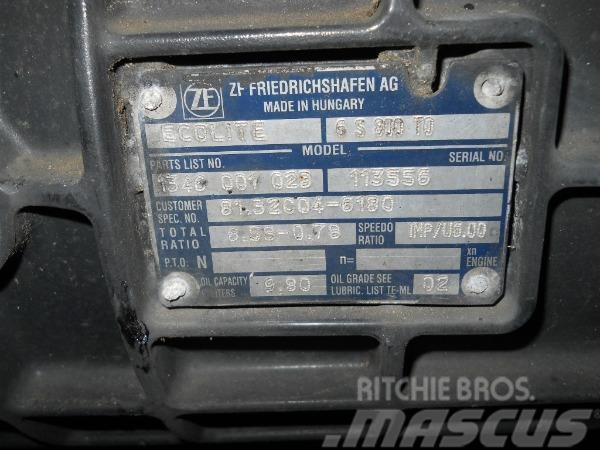 ZF 6S800 / 6 S 800 Ecolite MAN 81320046180 Getriebe Växellådor