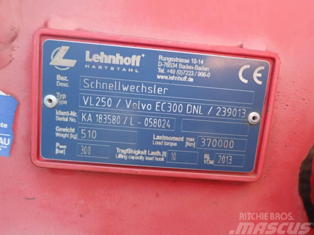 Lehnhoff VL250 Redskapsfäste/ adaptrar