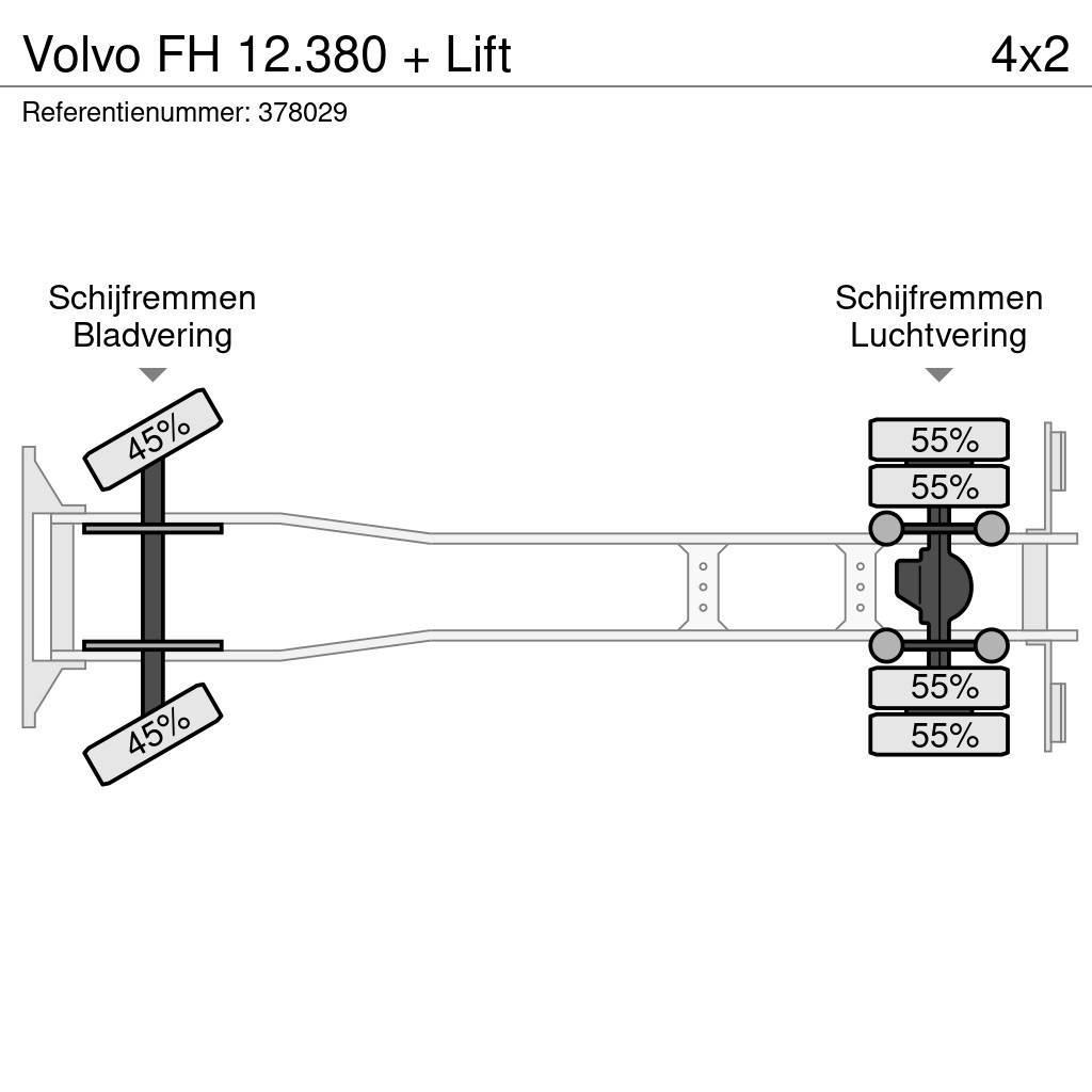 Volvo FH 12.380 + Lift Djurtransporter