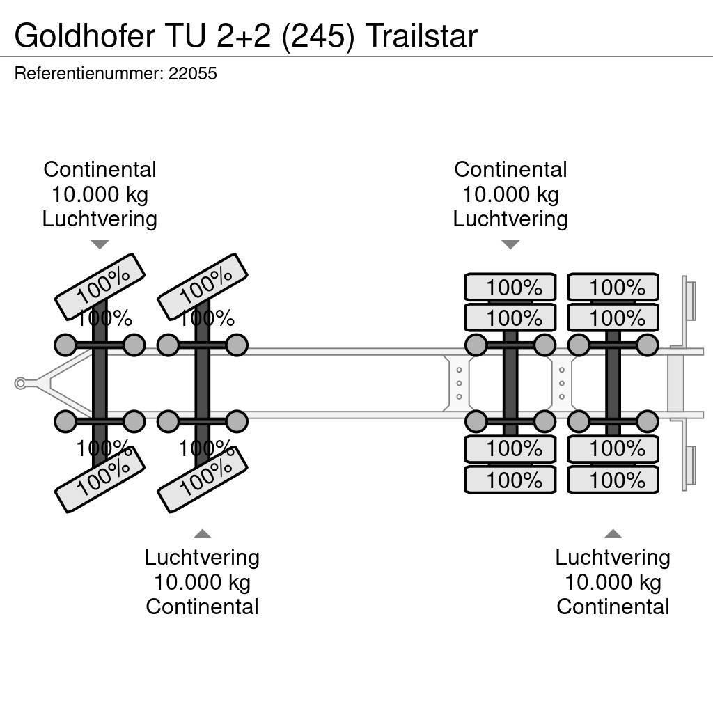 Goldhofer TU 2+2 (245) Trailstar Maskintransporter