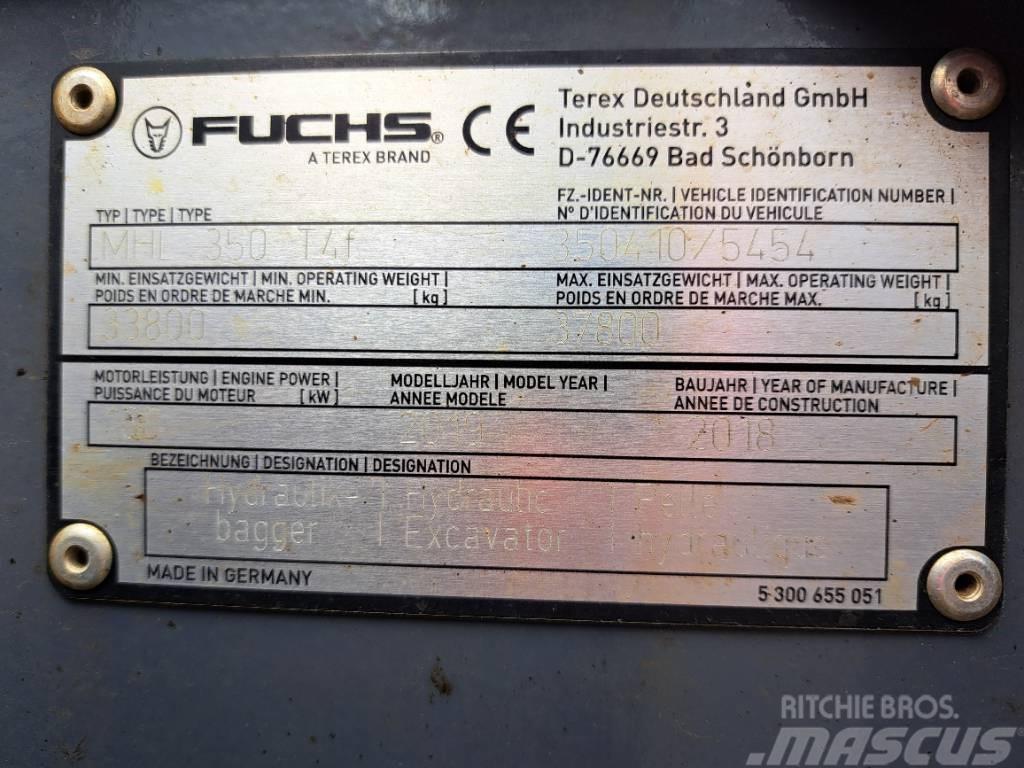 Fuchs MHL350F Avfalls / industri hantering