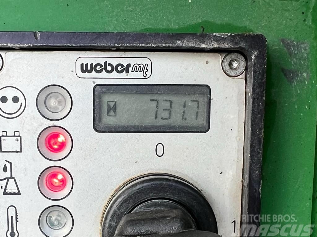 Weber CR8 - Excellent Condition / Low Hours Markvibratorer