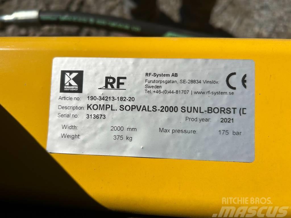  RF system Sopvals 2000 Sunline Borstar & borstskopor