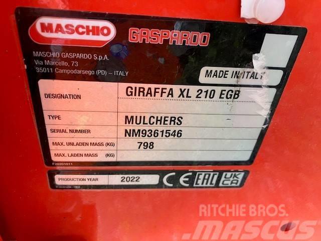 Maschio Giraffa 210 SE HD H-Slagor Betesputsare