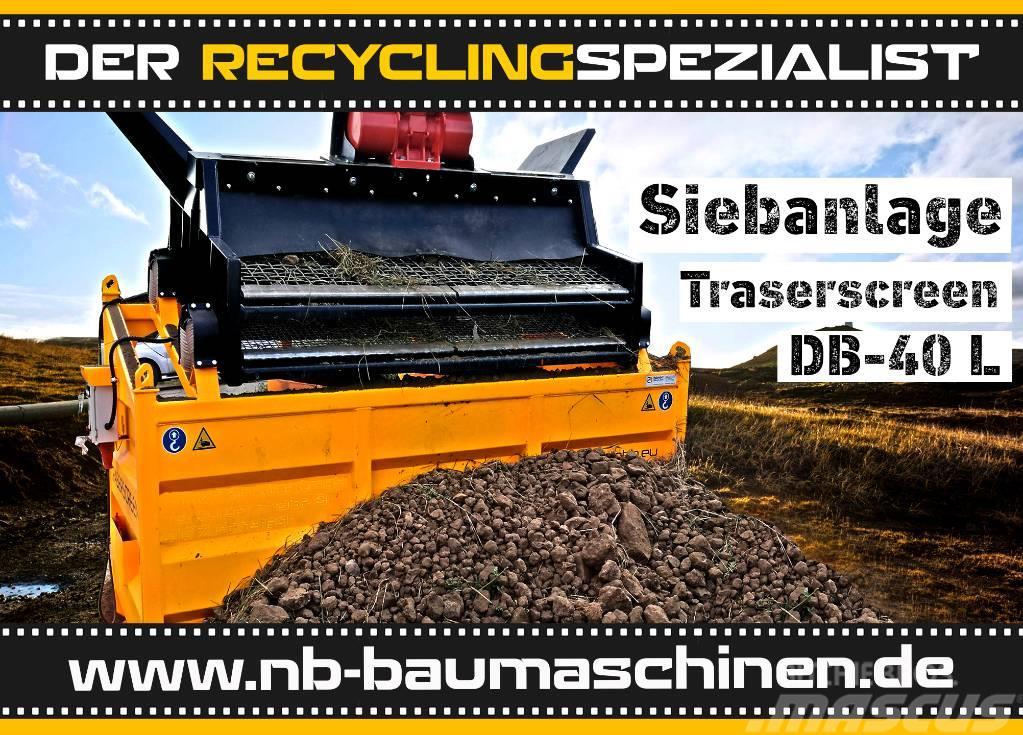DB Engineering Siebanlage Traserscreen DB-40L | Flachdecksieb Sorteringsverk