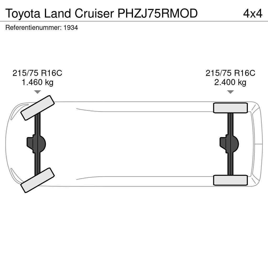 Toyota Land Cruiser PHZJ75RMOD Bärgningsbilar