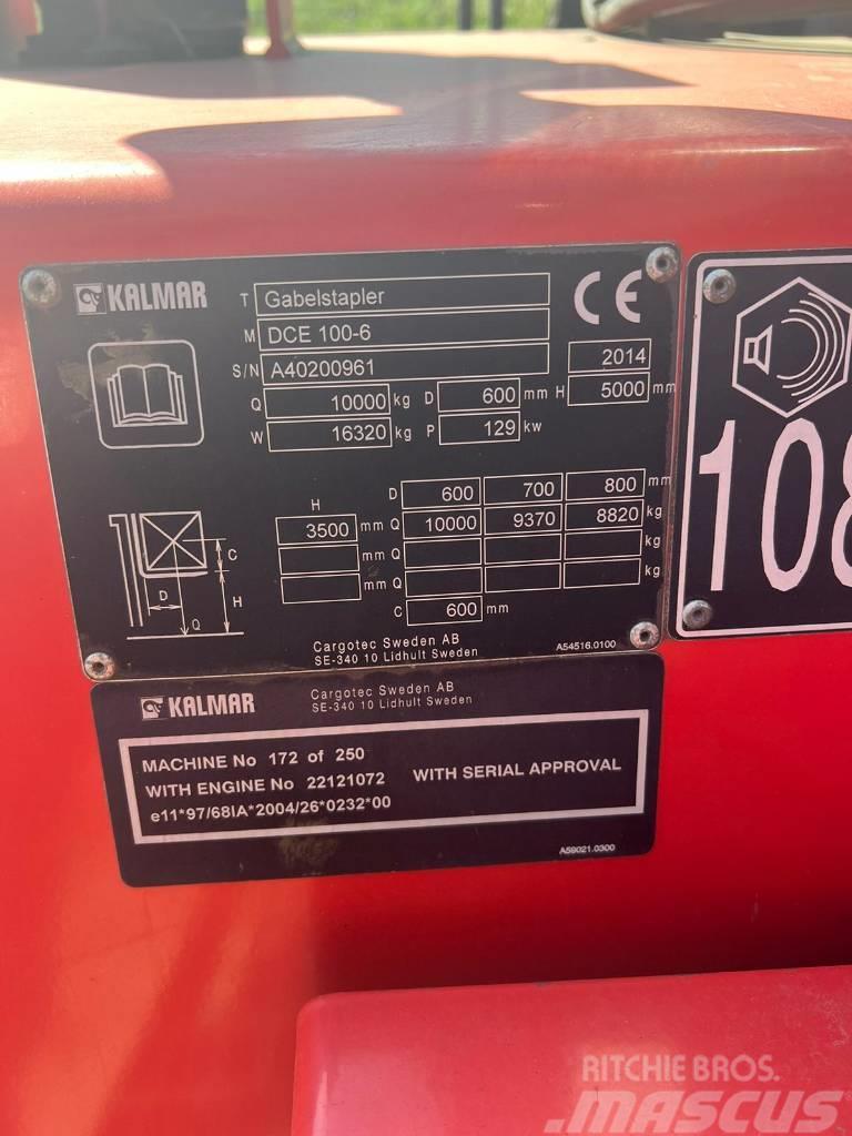 Kalmar DCE100-6 Dieselmotviktstruckar