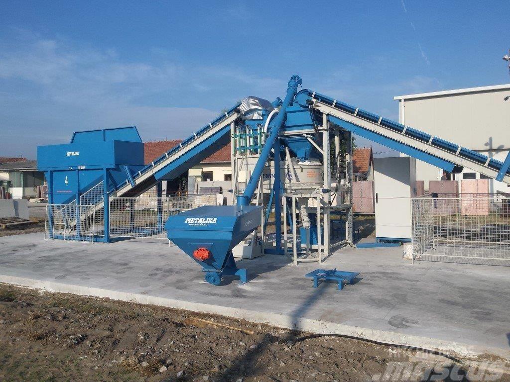 Metalika MBT-750V Concrete mixing plant (Compact) Cementtillverknings fabriker