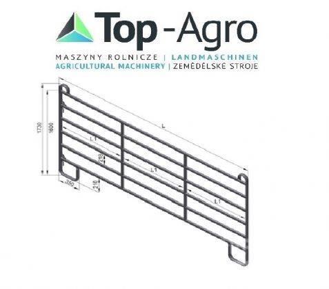 Top-Agro Partition wall door or panel HAP 240 NEW! Utfodringsutrustning