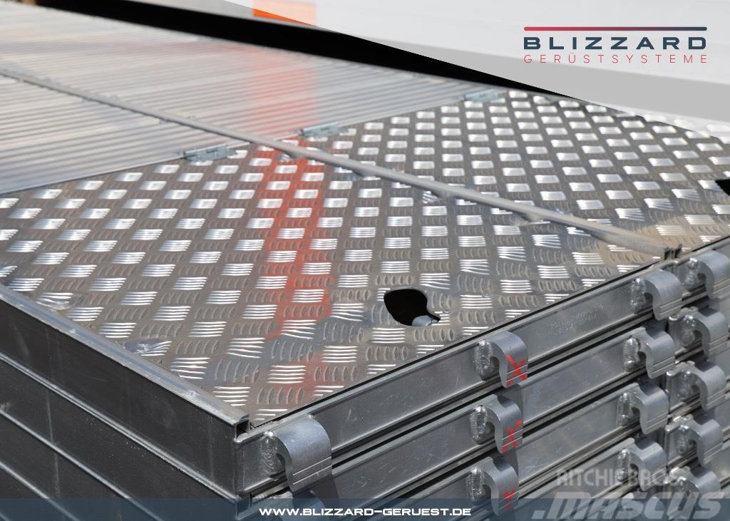 Blizzard S70 871 m² BLIZZARD Alugerüst + Aluböden + Durchst Byggställningar