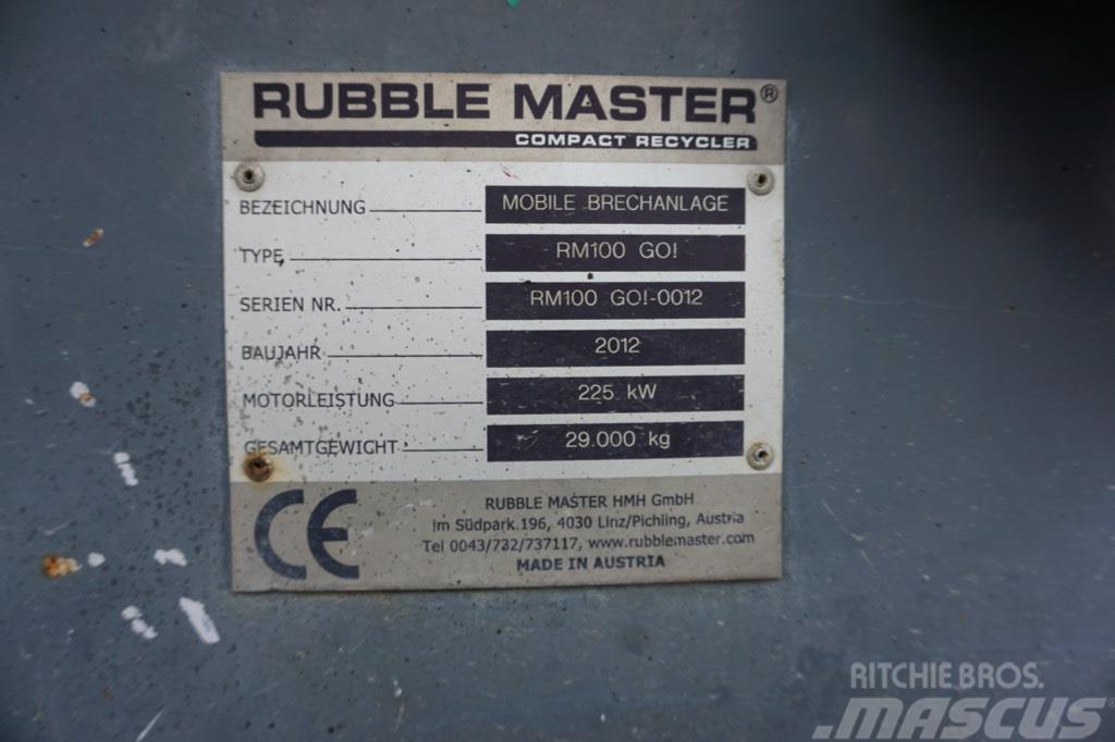 Rubble Master RM 100GO! Mobila krossar
