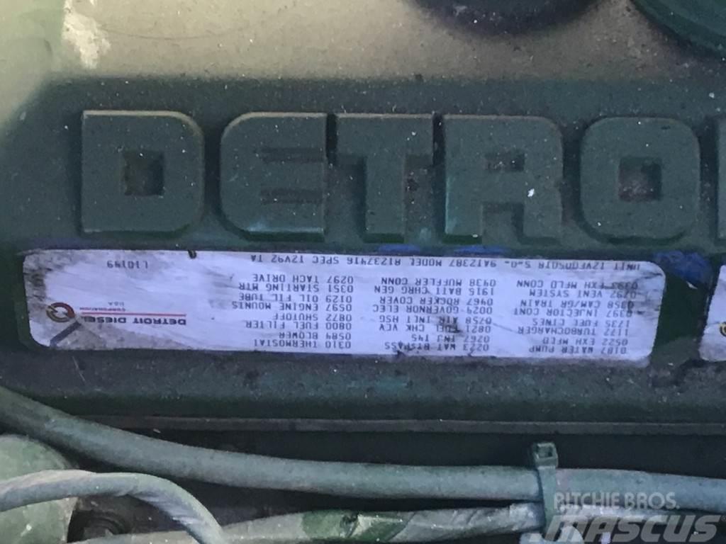 Detroit Diesel 12V92 TA GENERATOR 500KVA USED Dieselgeneratorer