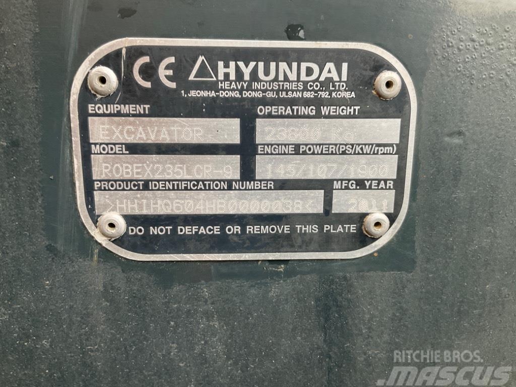 Hyundai 235 LCR-9 Bandgrävare