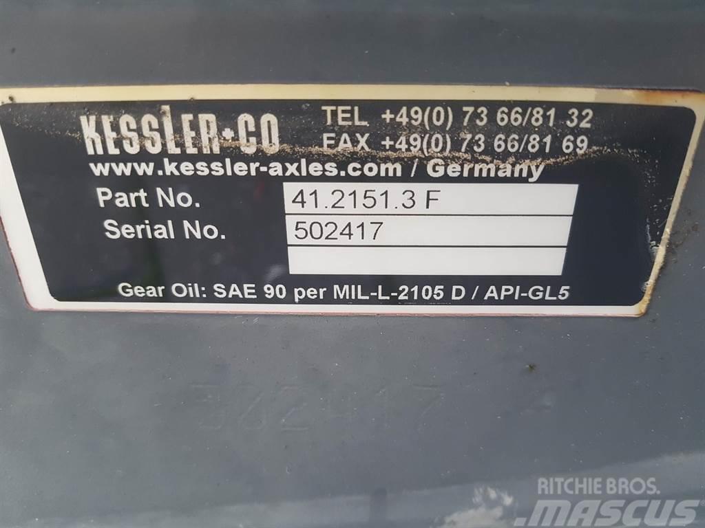 Fuchs MHL320-Kessler+CO 41.2151.3F-Terex 5435661010-Axle Hjulaxlar