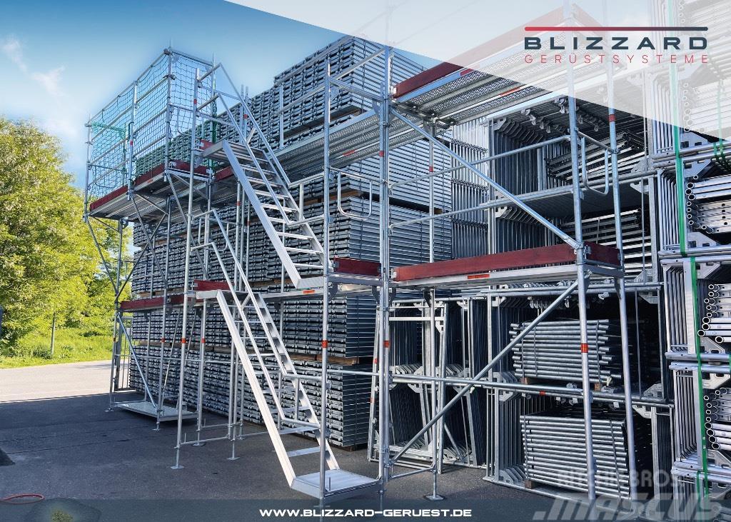 Blizzard Gerüstsysteme Gerüst für Dacharbeiten  ✅ direkt vo Byggställningar