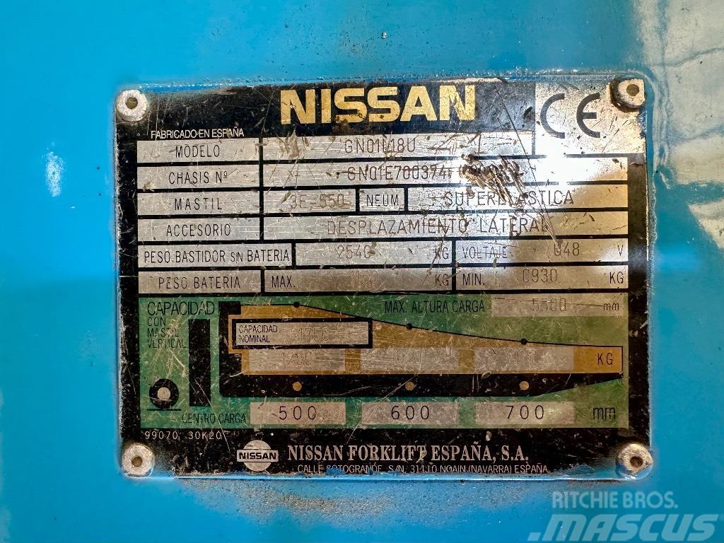 Nissan Gn01L18U Elmotviktstruckar