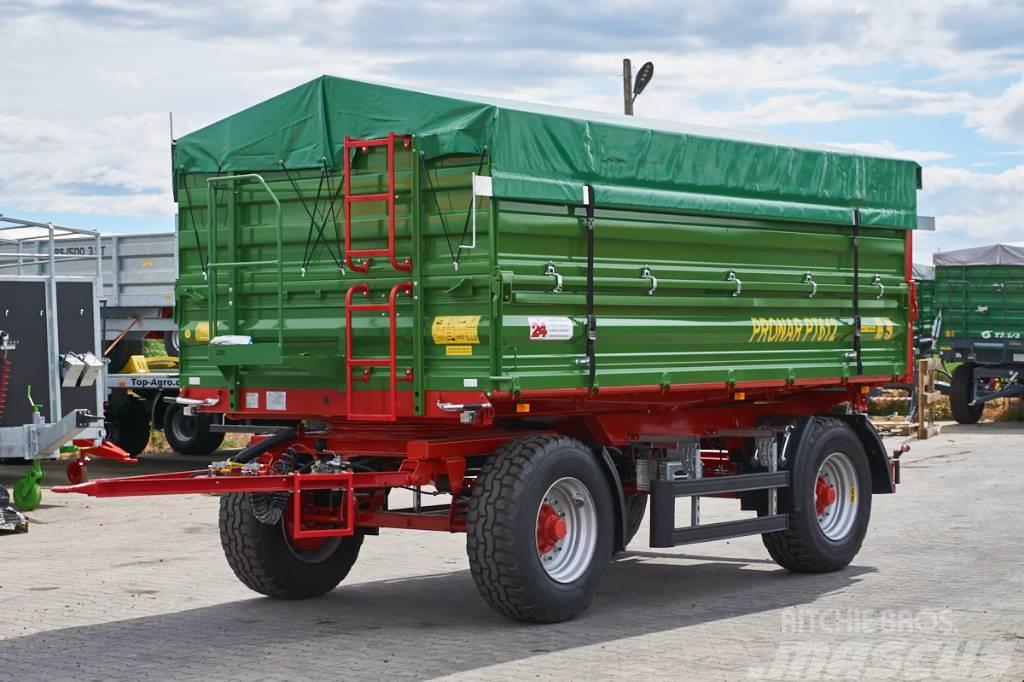 Pronar PT 612 / 12 tones tipping trailer / pallet wide Tippvagnar