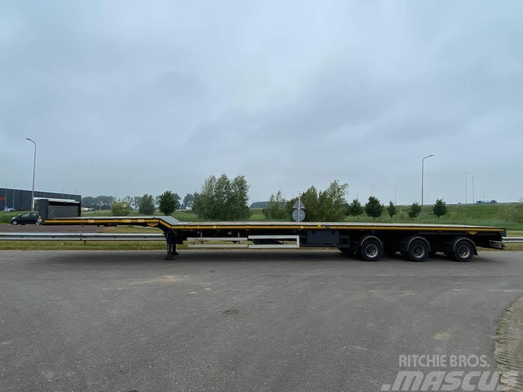 Broshuis 5 AOU-68/3-15 trailer 3 x extendable Windmill Tran Flaktrailer