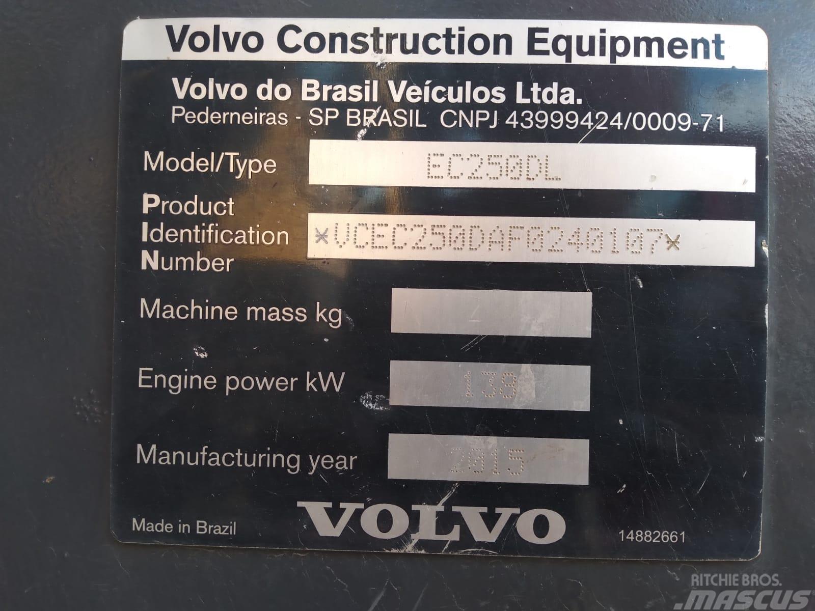 Volvo EC 250 D L Bandgrävare