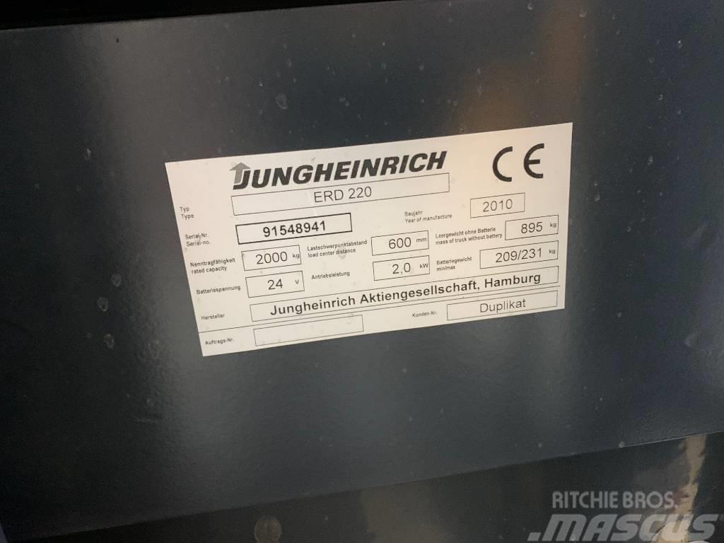 Jungheinrich ERD 220 PF Staplare-led