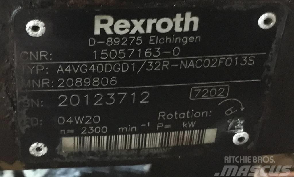 Rexroth A4VG40R Hydraulik