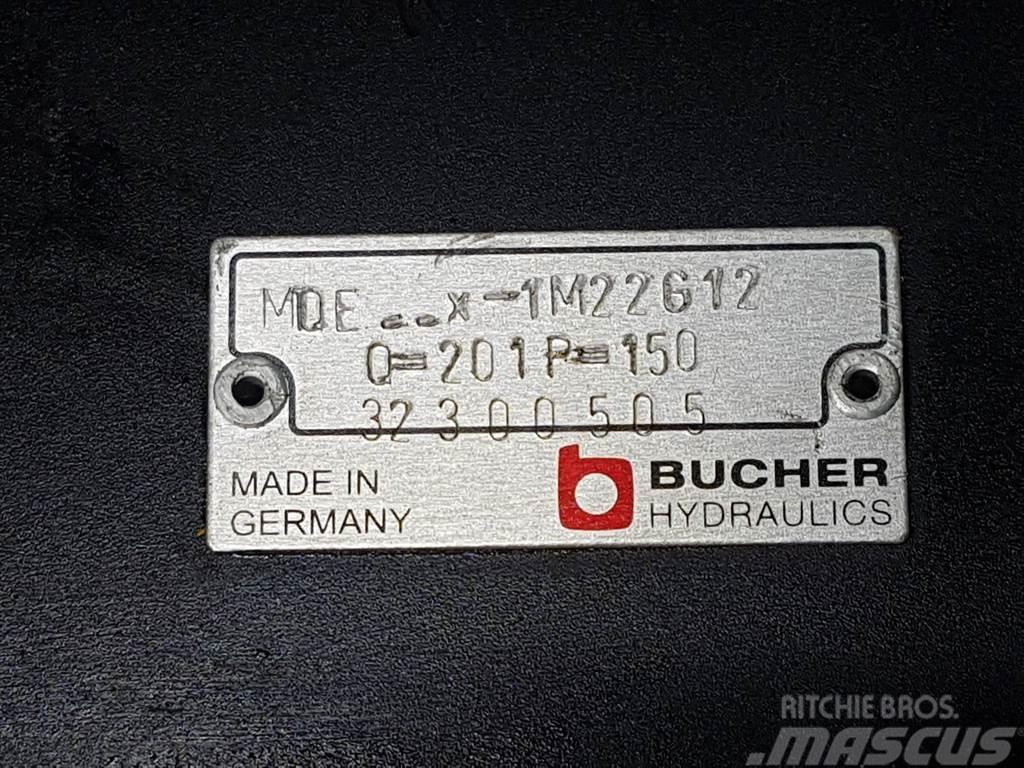 Bucher Hydraulics MQE**x - 1M22G12 - CITYCAT 5000 - Valve Hydraulik
