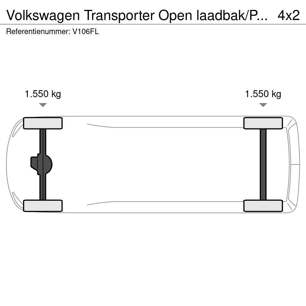 Volkswagen Transporter Open laadbak/PICK-UP!! 1ste eigenaar! Flakbilar/Pickuper