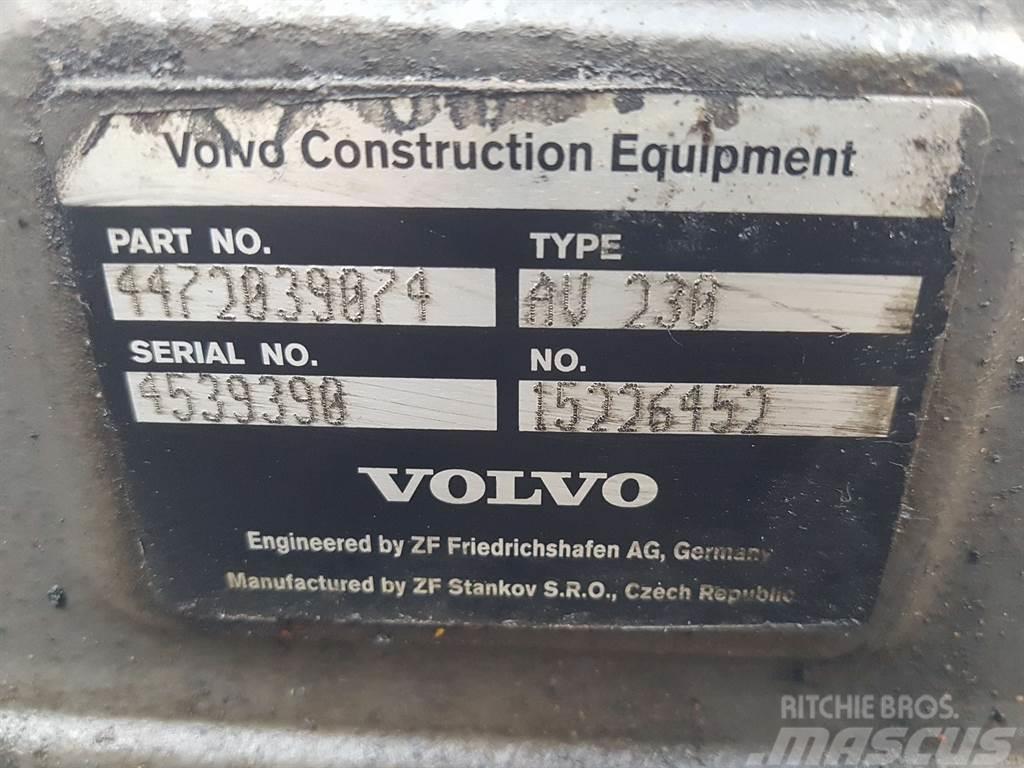 Volvo L30G-VOE15226452-ZF AV-230-Axle/Achse/As Hjulaxlar