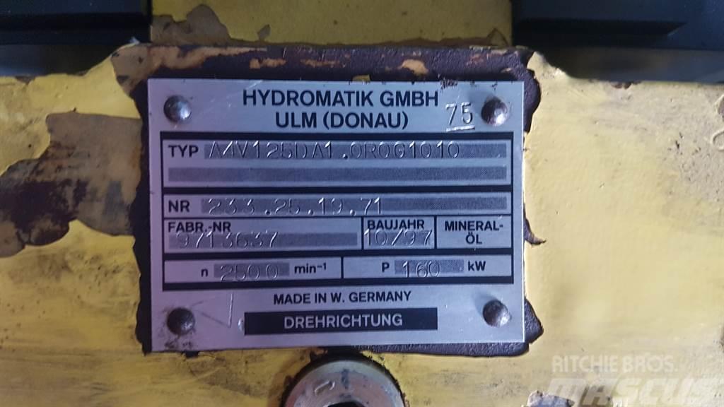 Hydromatik A4V125DA1.0R0G1010 - Drive pump/Fahrpumpe/Rijpomp Hydraulik