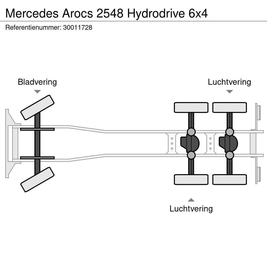Mercedes-Benz Arocs 2548 Hydrodrive 6x4 Chassier