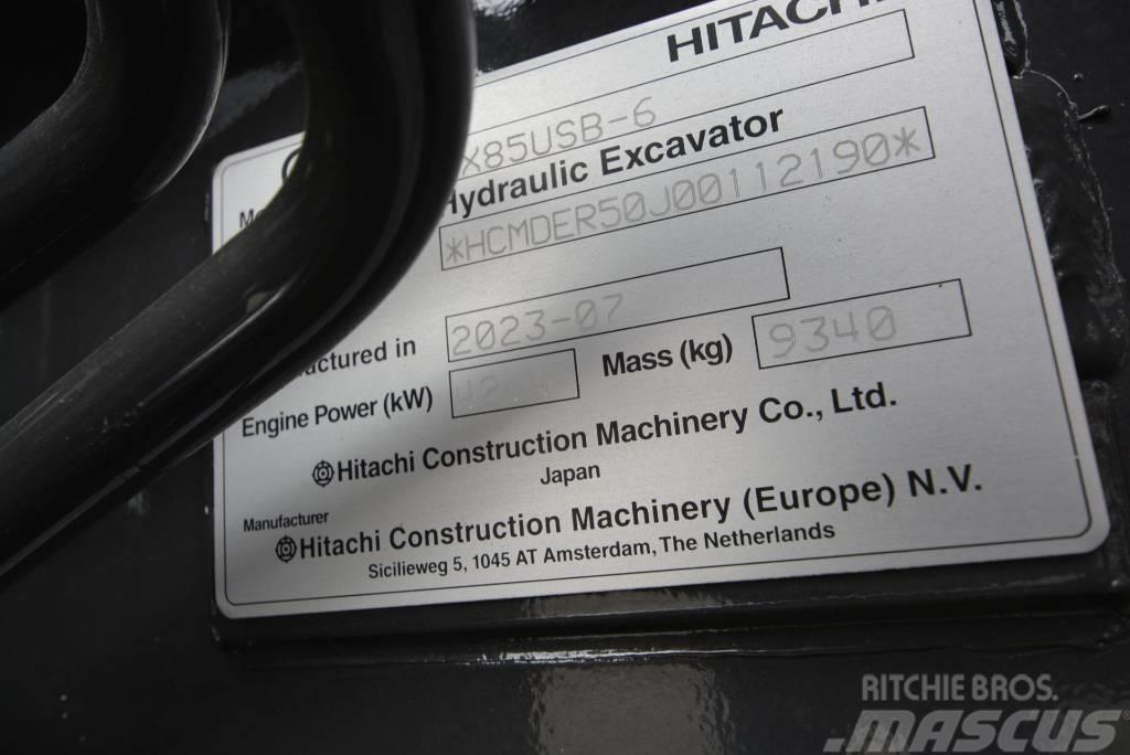 Hitachi ZX 85 USB-6 Midigrävmaskiner 7t - 12t