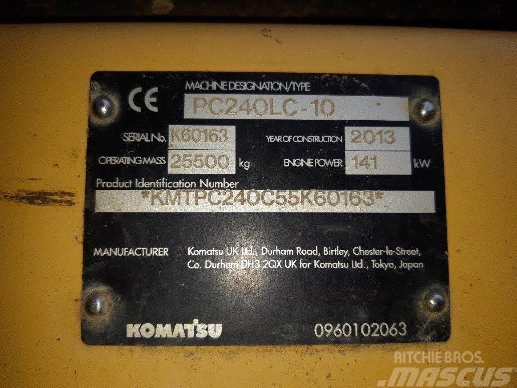 Komatsu PC240LC-10 Bandgrävare