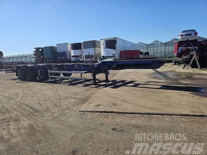 Schmitz Cargobull SPR 27 3 AXLE CONTAINER CHASSIS ALL CONNECTIONS EX Containertrailer