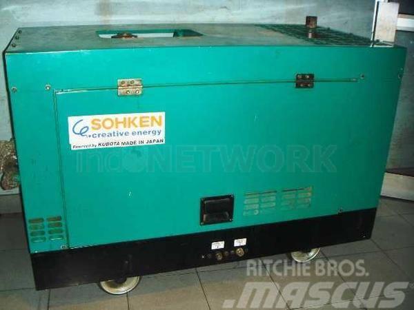 Kubota powered diesel generator set J320 Dieselgeneratorer