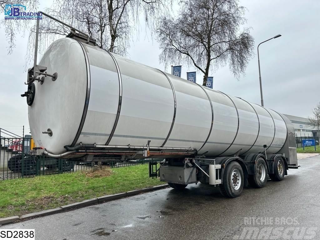 Magyar Food 33000 Liters, milk tank, food, 1 Comp Tanktrailer