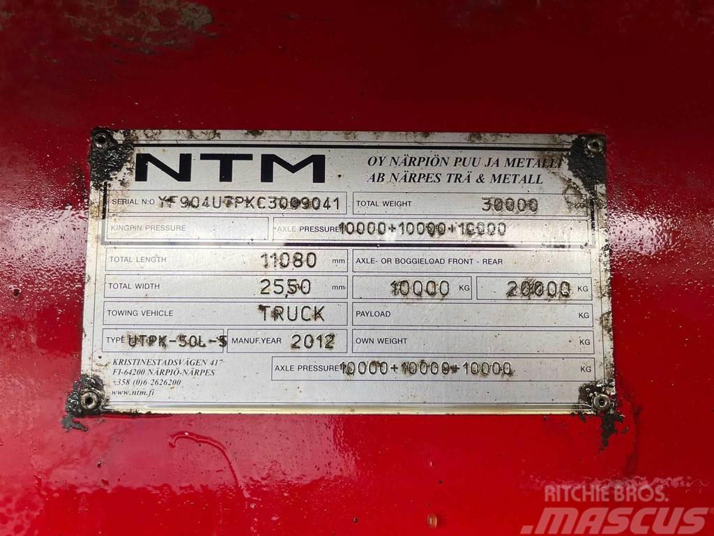 NTM UTPK-50L-5 BOX L=8525 mm Tippsläp