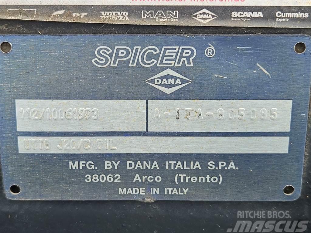 Spicer Dana 112/10061993 - Axle/Achse/As Hjulaxlar