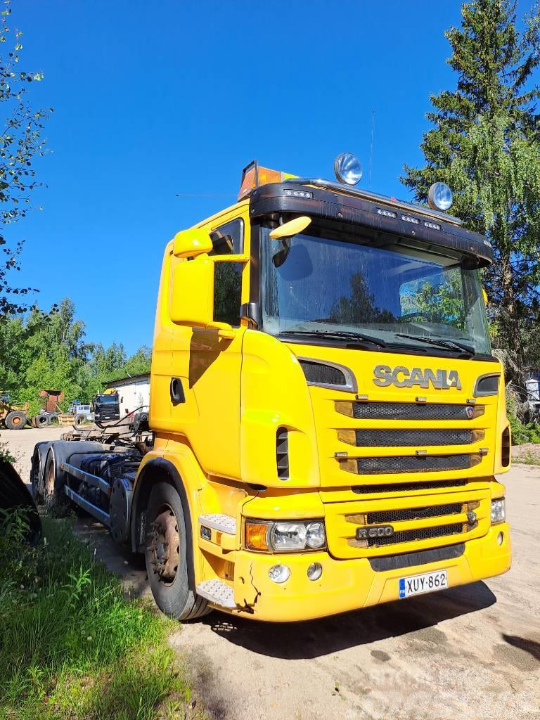 Scania R500 6x2 Lastväxlare med kabellift