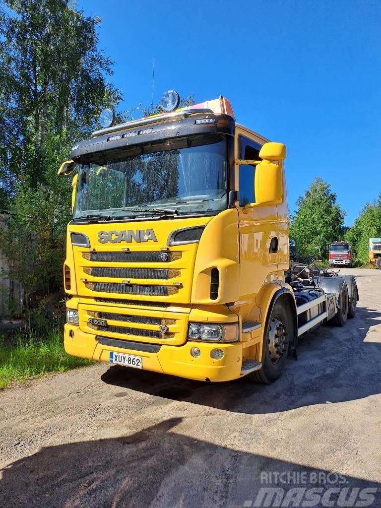 Scania R500 6x2 Lastväxlare med kabellift