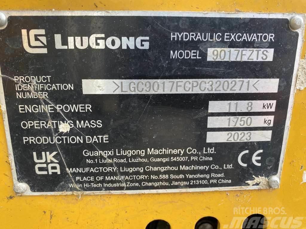 LiuGong 9017F Minigrävare < 7t