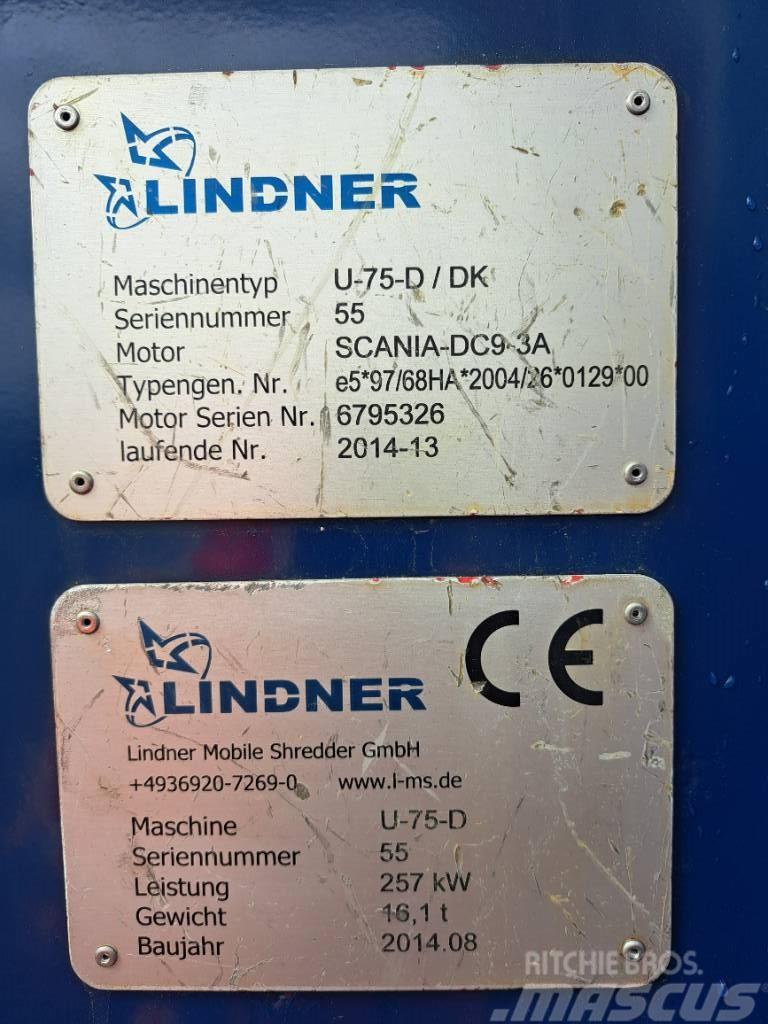 Lindner U75D Avfallsförstörare