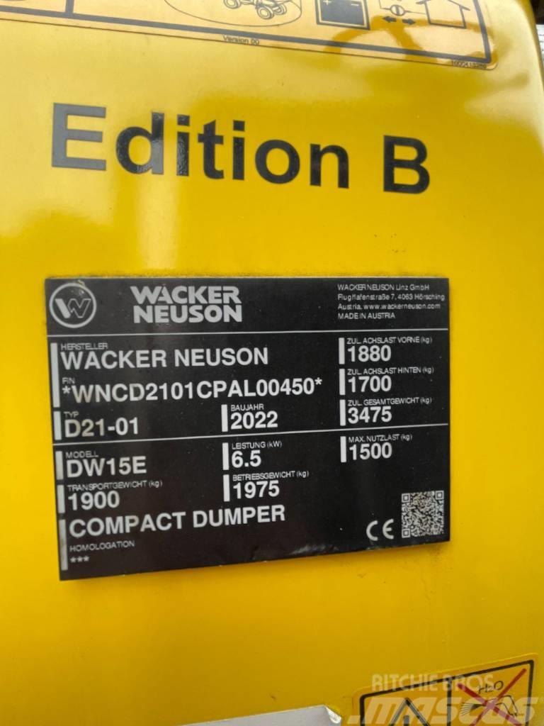 Wacker Neuson DW15e Minidumprar