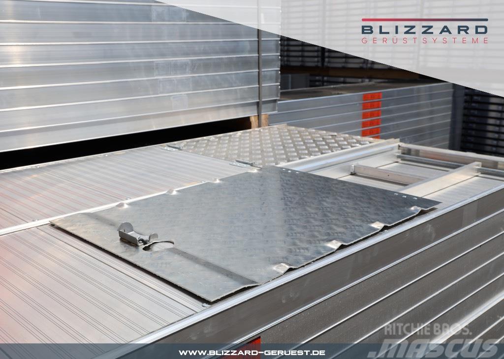 Blizzard S70 303,93 m² neues Gerüst mit Aluminiumböden Byggställningar