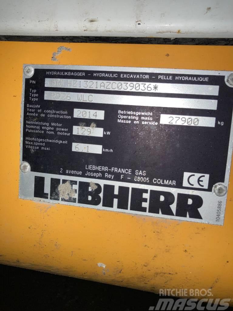 Liebherr R 926 WLC Bandgrävare