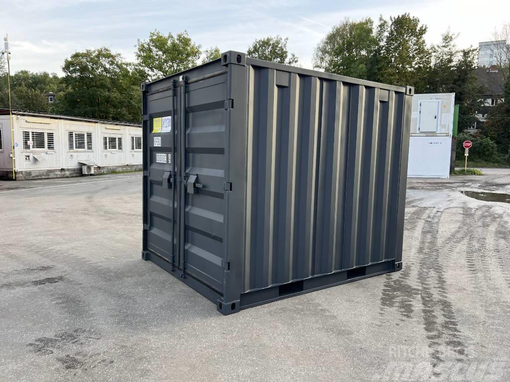 10' DV Materialcontainer Stahlfußboden, LockBox Förrådscontainers